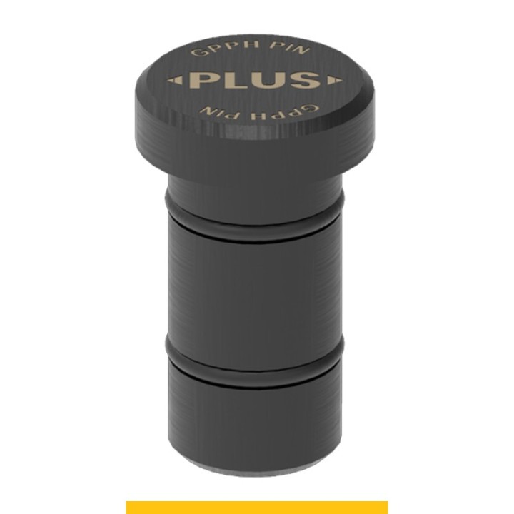 Perno di posizionamento GPPH per tavoli saldatura SteelPlus, spessore 12mm, fori 16mm