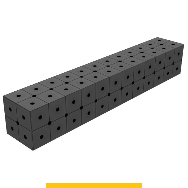 Blocco di collegamento 1200x200x200mm per tavoli saldatura GPPH SteelPlus, spessore 12mm fori 16mm griglia diagonale