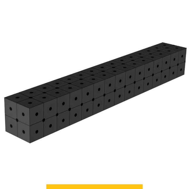 Blocco di collegamento 1500x200x200mm per tavoli saldatura GPPH SteelPlus, spessore 12mm fori 16mm griglia diagonale