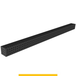 Blocco di collegamento 3000x200x200mm per tavoli saldatura GPPH SteelPlus, spessore 12mm fori 16mm griglia 50x50mm