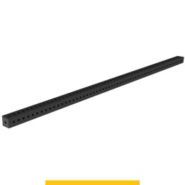 Blocco di collegamento 3000x100x100mm per tavoli saldatura GPPH SteelPlus, spessore 12mm fori 16mm griglia 50x50mm