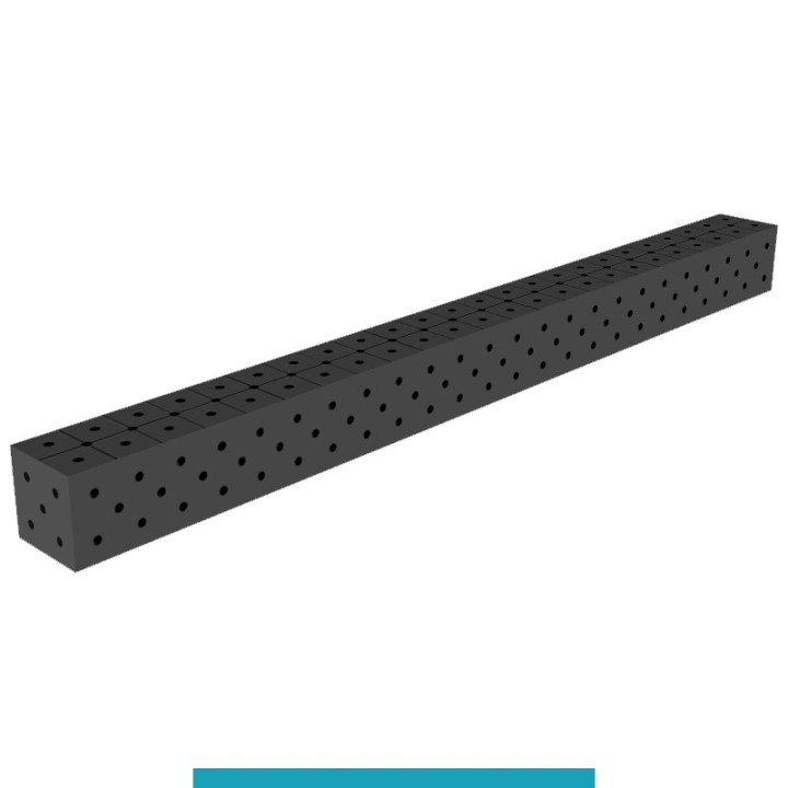 Blocco di collegamento 2400x200x200mm per tavoli saldatura GPPH SteelEco, spessore 8mm fori 16mm griglia diagonale