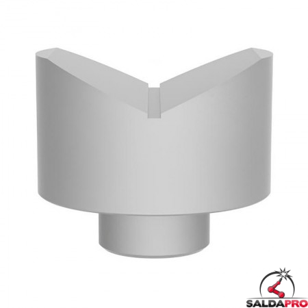Prisma di sostegno Ø58, angolo 130° GPPH per tavoli saldatura fori 28mm