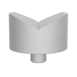 Prisma di sostegno Ø58, angolo 130° GPPH per tavoli saldatura fori 16mm