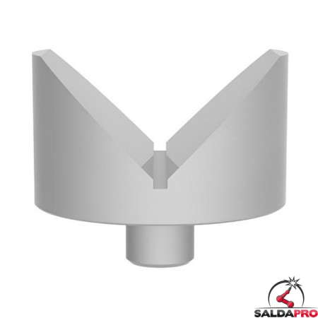 Prisma di sostegno Ø58, angolo 90° GPPH per tavoli saldatura fori 16mm