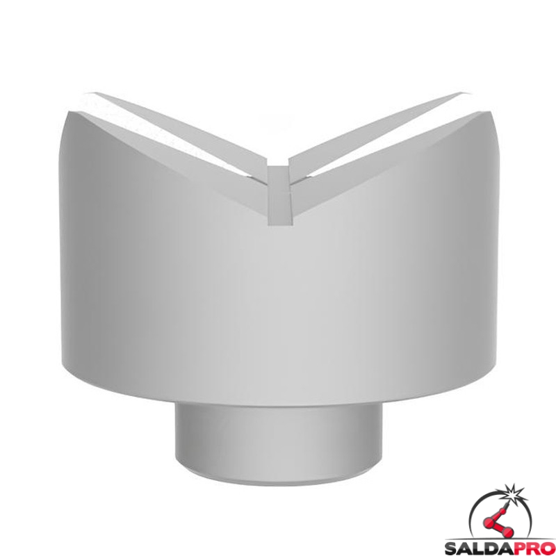Prisma di sostegno Ø58, angolo 130-90° GPPH per tavoli saldatura fori 28mm Prisma di sostegno Ø58, angolo 130-90° GPPH per tavoli saldatura fori 28mm