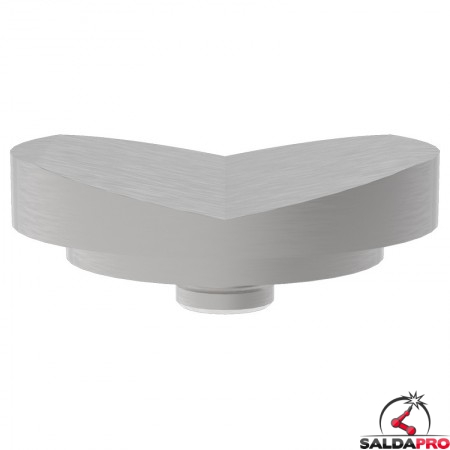 Prisma di sostegno Ø120, angolo 157° GPPH per tavoli saldatura fori 28mm