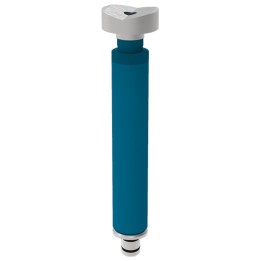 Prisma di sostegno Ø60, angolo 157° GPPH regolabile in altezza 230-290mm per tavoli saldatura fori 16mm
