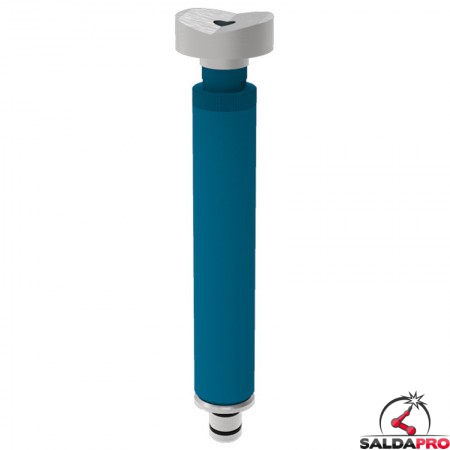 Prisma di sostegno Ø60, angolo 157° GPPH regolabile in altezza 230-290mm per tavoli saldatura fori 16mm