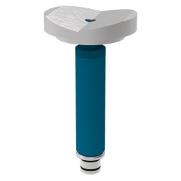 Prisma di sostegno Ø120, angolo 157° GPPH regolabile in altezza 170-230mm per tavoli saldatura fori 28mm