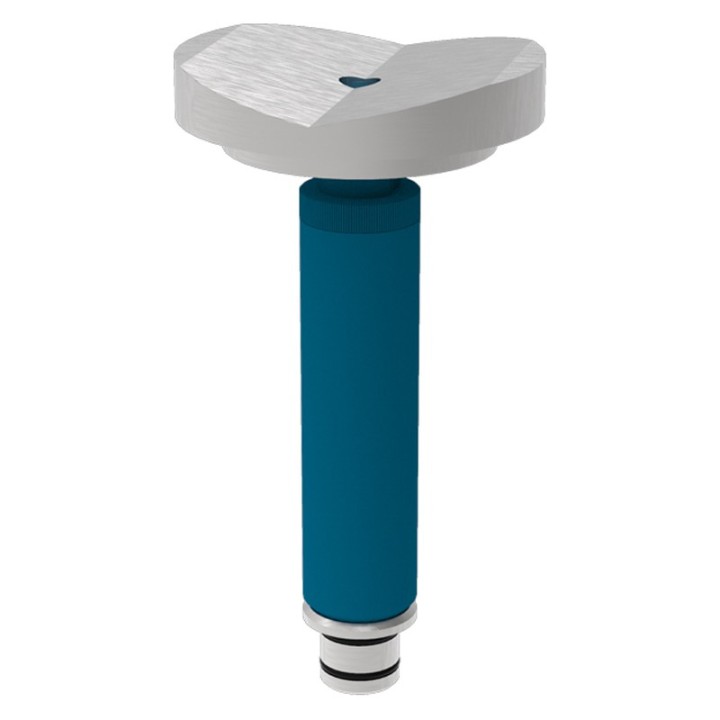 Prisma di sostegno Ø120, angolo 157° GPPH regolabile in altezza 170-230mm per tavoli saldatura fori 28mm