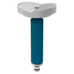 Prisma di sostegno Ø120, angolo 157° GPPH regolabile in altezza 170-230mm per tavoli saldatura fori 16mm