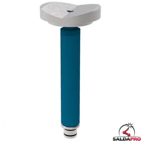 Prisma di sostegno Ø120, angolo 157° GPPH regolabile in altezza 230-290mm per tavoli saldatura fori 28mm