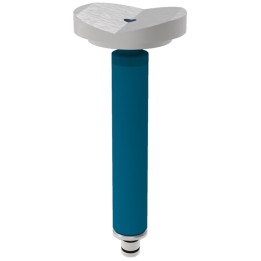 Prisma di sostegno Ø120, angolo 157° GPPH regolabile in altezza 230-290mm per tavoli saldatura fori 16mm