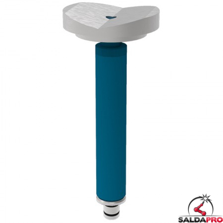 Prisma di sostegno Ø120, angolo 157° GPPH regolabile in altezza 230-290mm per tavoli saldatura fori 16mm