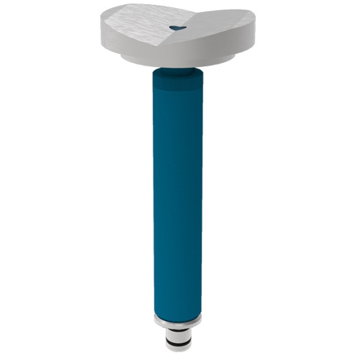 Prisma di sostegno Ø120, angolo 157° GPPH regolabile in altezza 230-290mm per tavoli saldatura fori 16mm