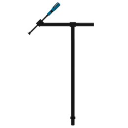 Morsetto a vite angolo 45° GPPH 800x445mm per bloccaggio tubi, fori 28mm