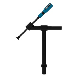 Morsetto a vite angolo 45° GPPH 330x245mm per bloccaggio tubi, fori 16mm