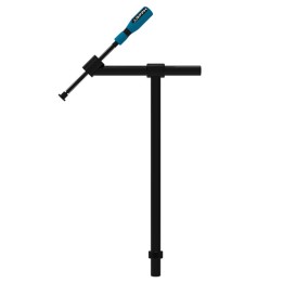 Morsetto a vite angolo 45° GPPH 500x345mm per bloccaggio tubi, fori 16mm