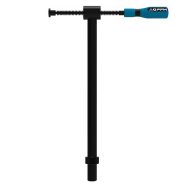 Morsetto a vite angolo 90° GPPH 500x175mm per bloccaggio tubi in verticale, fori 16mm