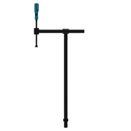 Morsetto a vite angolo 180° GPPH 800x445mm per bloccaggio tubi orizzontali, fori 16mm