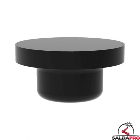 Tappo di pressione piatto GPPH per morsetti a vite per tubi, fori 16-28 mm