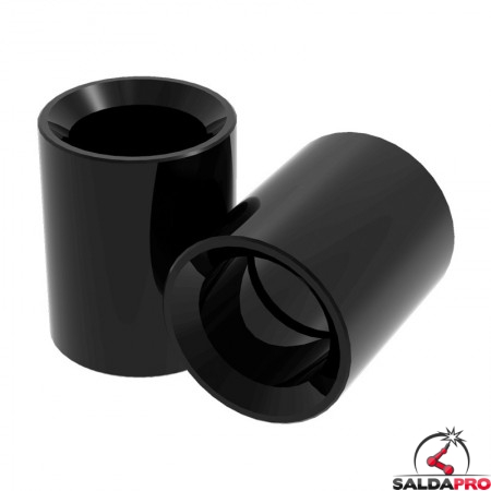 Adattatore a 90° GPPH per morsetti fissaggio tubi, tavoli saldatura fori 28mm