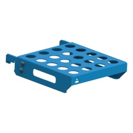 Mensola porta perni di montaggio GPPH taglia M 252x206mm per tavoli saldatura fori 28mm