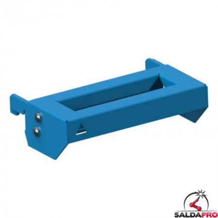 Mensola porta morsetti GPPH taglia S 206x127x60mm per tavoli saldatura fori 28mm