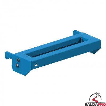 Mensola porta morsetti GPPH taglia M 306x127x60mm per tavoli saldatura fori 28mm