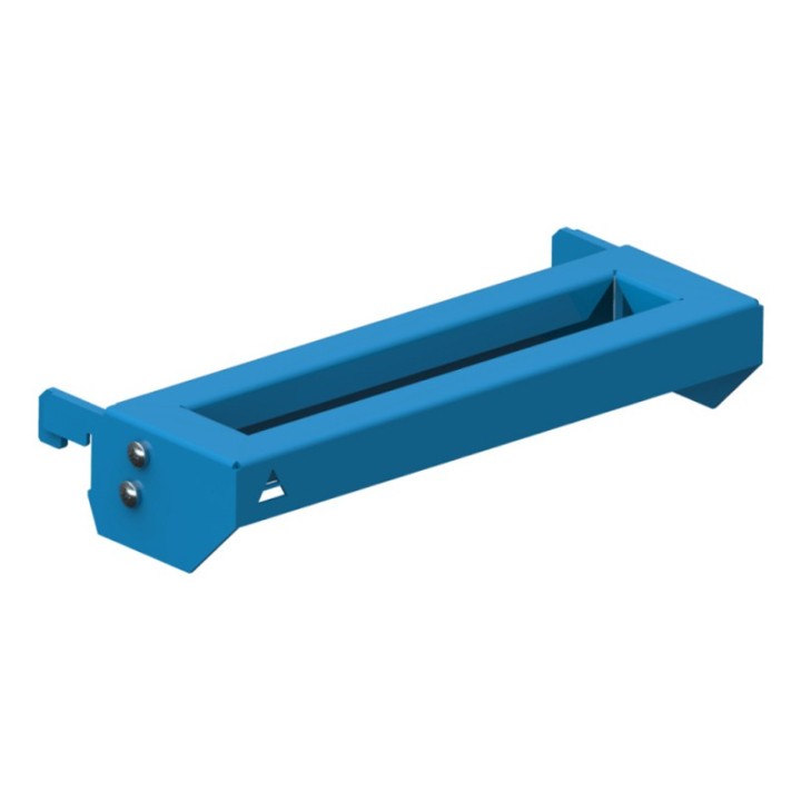 Mensola porta morsetti GPPH taglia M 306x127x60mm per tavoli saldatura fori 28mm