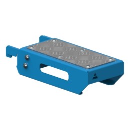 Mensola piana GPPH taglia S 252x106x62mm per tavoli saldatura fori 28mm