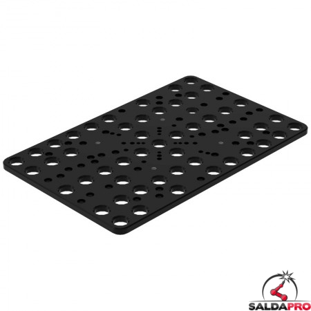 Piastra di montaggio per tubi GPPH 550mm tavoli saldatura fori 16mm