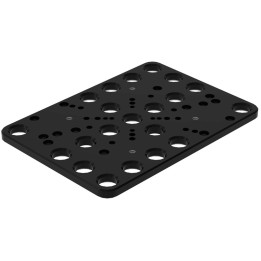 Piastra di montaggio per tubi GPPH 350mm tavoli saldatura fori 28mm