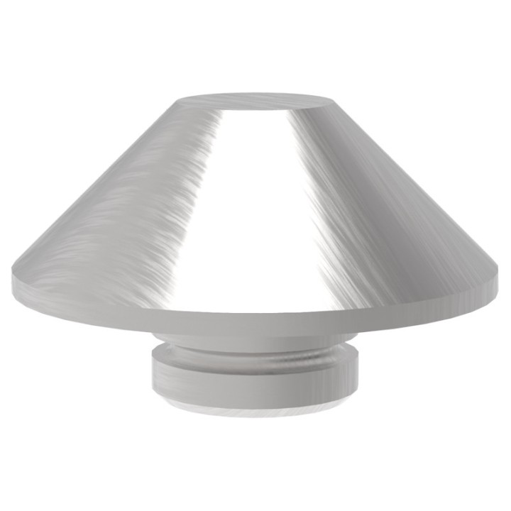 Cono di centraggio tubi GPPH 60mm per tavoli saldatura fori 28mm