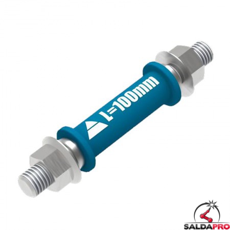 Connettore 100 mm GPPH per tavoli da saldatura fori 28mm