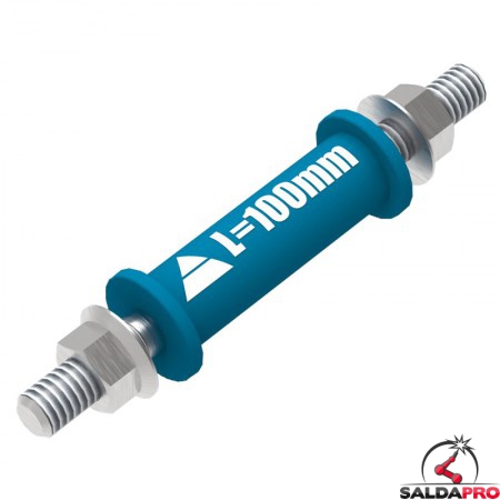 Connettore 100mm GPPH per tavoli da saldatura fori 16mm