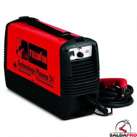 Taglio al plasma ad aria compressa TECHNOLOGY PLASMA 54 KOMPRESSOR 230V