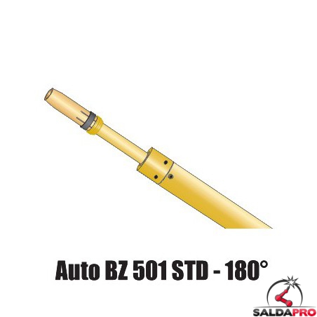 Torcia MIG TBI XP363 A 45 Gradi, Euro, 4 Metri (Nuova, Scatola Un Po' Rovinata)