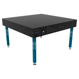 Banco per saldatura SteelEco GPPH 1,5x1,48mt spessore 8mm, fori 16mm in griglia 50x50mm