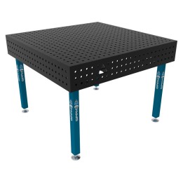 Banco per saldatura SteelEco GPPH 1,2x1,2mt spessore 8mm, fori 16mm in griglia 50x50mm