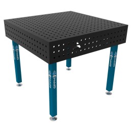 Banco per saldatura SteelEco GPPH 1x1mt spessore 8mm, fori 16mm in griglia 50x50mm