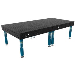 Banco per saldatura SteelPlus GPPH 3x1,48mt spessore 12mm, fori 16mm in griglia 50x50mm