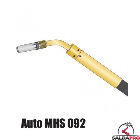 Torcia automatica MHS 601 - 180/45 gradi saldatura MIG