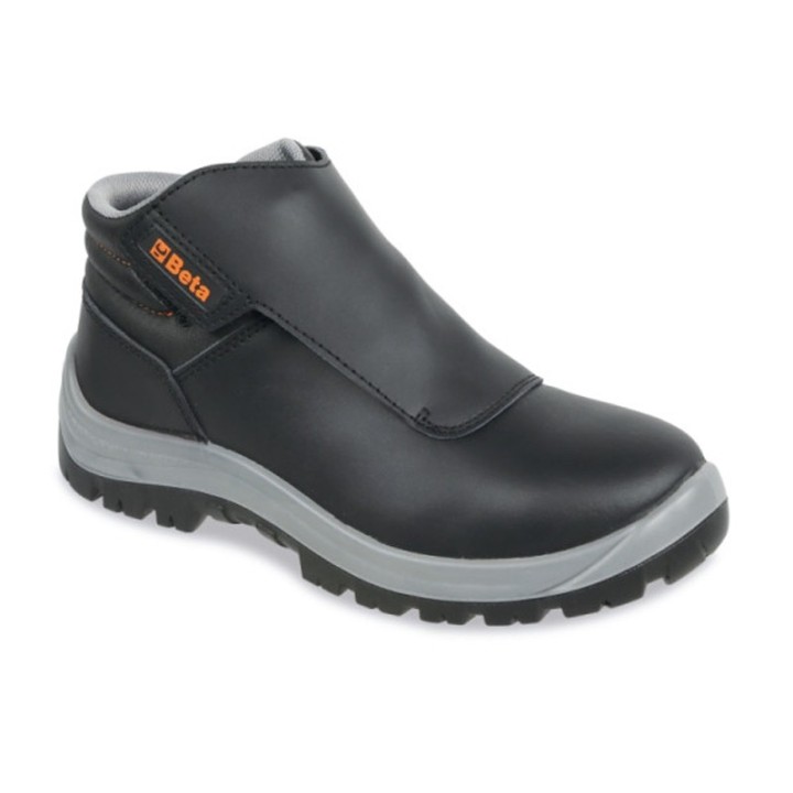 Scarpe antinfortunistiche alte per saldatore Beta 7245NB in pelle idrorepellente (tg.35-48)