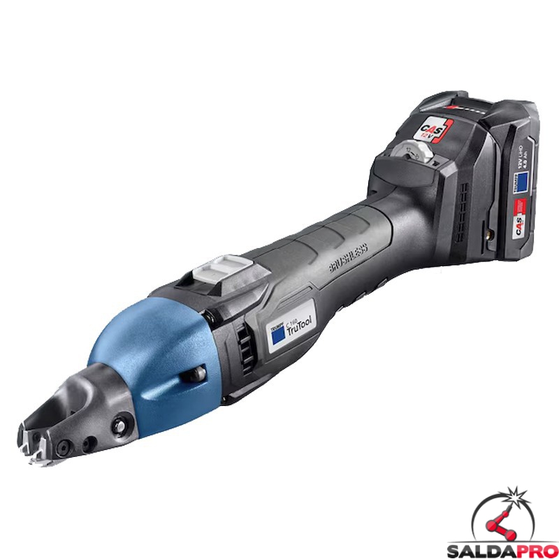 Cesoia a batteria Trumpf TruTool C160 12V per taglio lamiera spessore max 1,6mm in Kit