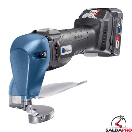 Cesoia a batteria Trumpf TruTool S160 12V per taglio curvo su lamiere fino a 1,6mm in Kit