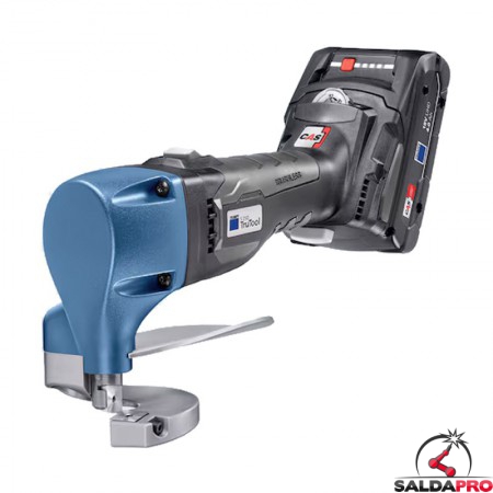 Cesoia a batteria Trumpf TruTool S250 18V per taglio curvo su lamiere fino a 2,5mm in Kit