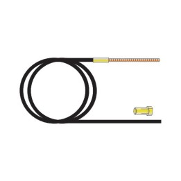 Guaina Teflon Grafite 2,0x4,0 con guainetta Cu per saldatura MIG (3-5mt)