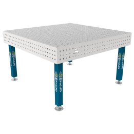Tavolo per saldatura SteelPlus INOX GPPH 1,5x1,48mt spessore 12mm, fori 16mm griglia 50x50mm